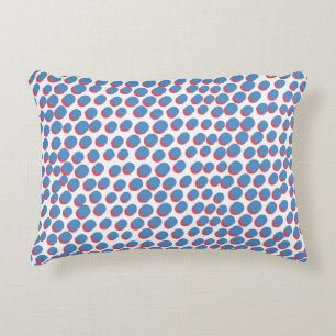 vintage funky retro seamless pattern. Seamless vin Accent Pillow