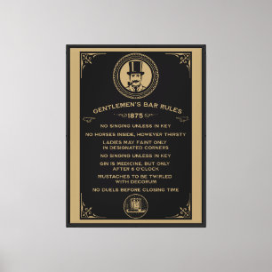 Vintage Funny Bar Sign For Home Bar