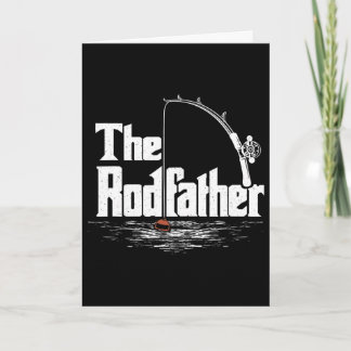 Vintage Funny Fishing - The Rodfather Card