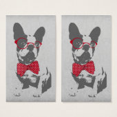 Vintage Funny French Bulldog (Front & Back)