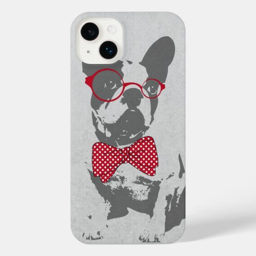Vintage Funny French bulldog iPhone 14 Plus Case