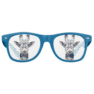 Vintage funny Giraffe Retro Sunglasses