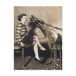 Vintage Funny Hair Dryer Postcard