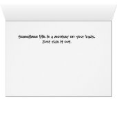 Vintage Funny Lion Monkey Whip Snakes Bicycle (Inside Horizontal (Bottom))