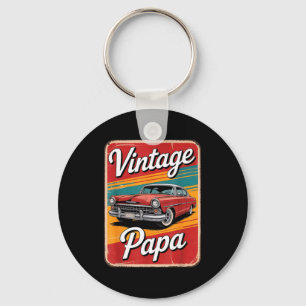 Vintage Funny Papa Keychain