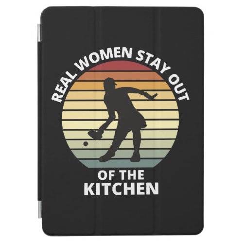Vintage Funny Pickleball Women iPad Air Cover
