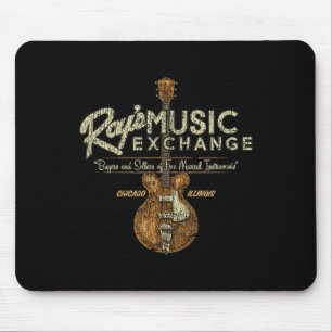 Vintage Funny Quote Ray's Clic Retro Music Lover G Mouse Pad