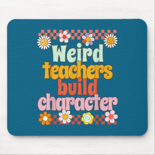 Vintage Funny Retro Motivational Teacher Retro  Mouse Pad