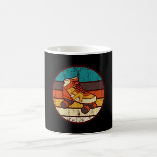 VINTAGE FUNNY ROLLER SKATING Gift SKATES SKATER Coffee Mug