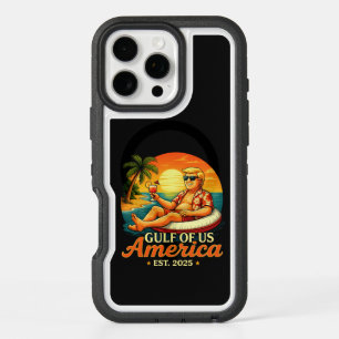 Vintage Funny Trump America's Gulf 2025 iPhone 16 Pro Max Case