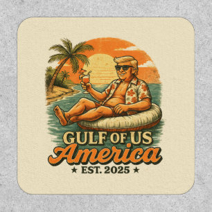 Vintage Funny Trump America's Gulf 2025 Patch