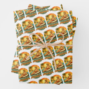 Vintage Funny Trump America's Gulf 2025 Wrapping Paper Sheets
