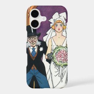 Vintage Funny Wedding, May December Romance iPhone 17 Case