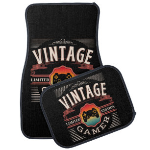VINTAGE GAMER LIMITED EDITION CAR FLOOR MAT
