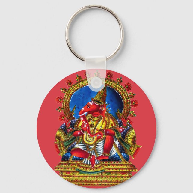 Vintage Ganesh Keychain (Front)
