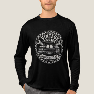 Vintage Garage 1970 Muscle Car - Legends Never Die Tri-Blend Shirt