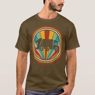 Vintage Garbage Truck Retro Recycling Trash City T T-Shirt