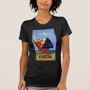 Vintage Garda Italy Europe Air Travel T-Shirt