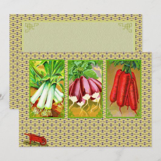 Vintage Garden (Front/Back)