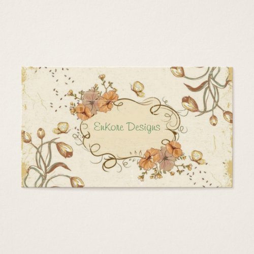 Vintage Garden Business Card
