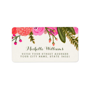 Vintage Garden Address Labels