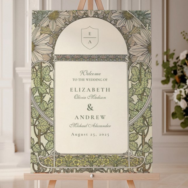 Vintage Garden Arch wedding Foam Board (Creator Uploaded)