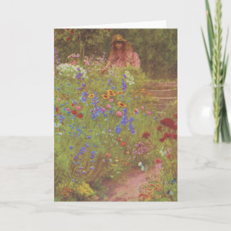 Vintage Garden Art - Allingham, Helen Holiday Card