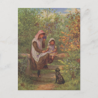 Vintage Garden Art - Allingham, Helen Postcard