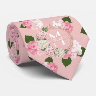 Vintage Garden Blossoms Neck Tie