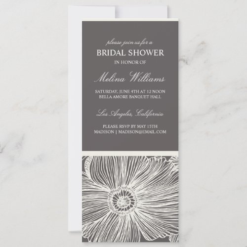 VINTAGE GARDEN | BRIDAL SHOWER INVITATION