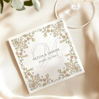 Vintage Garden | Colorful Luxe Wedding Monogram
