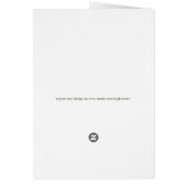 Vintage Garden Cuties Card (Back)