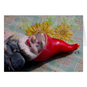 Vintage Garden Gnome Cards