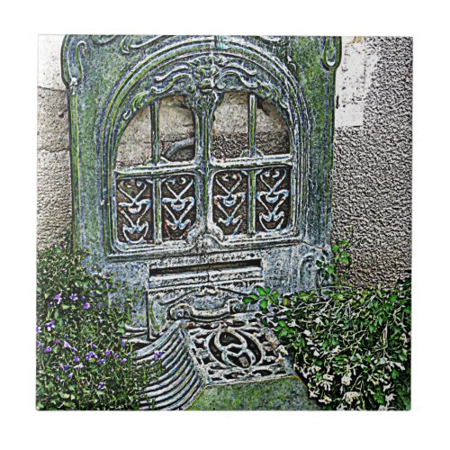 Vintage Garden Grate Tile