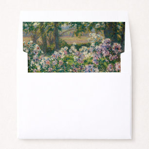 Vintage Garden Landscape Wedding Envelope Liner