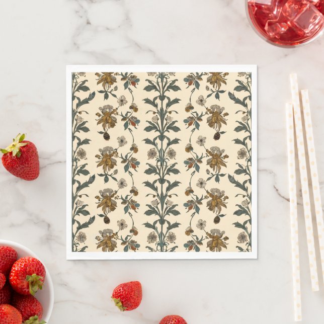 Vintage Garden  Napkins (Insitu)