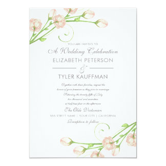 Vintage Garden Roses - Wedding Invitations