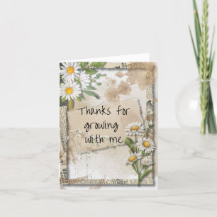 Vintage Garden Style Mother's Day Card