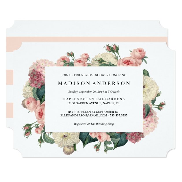 Vintage Garden | Wedding Invitation