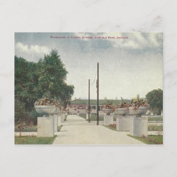 Vintage Garfield Park Chicago Illinois Postcard by thedustyattic at Zazzle