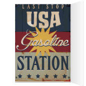 Vintage Gasoline Sign (Inside (Left))