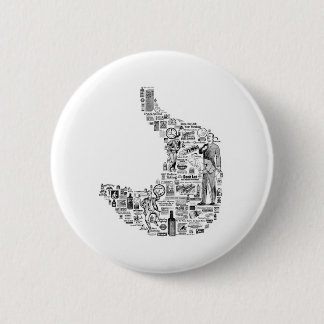Vintage Gastroenterology - gastroenterologist gift Button