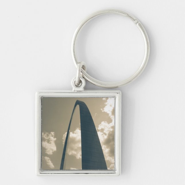 Vintage Gateway Arch Keychain (Front)