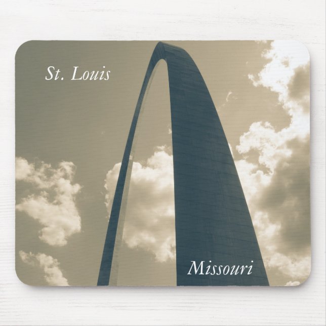 Vintage Gateway Arch Mouse Pad (Front)
