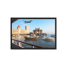Vintage Gateway of India Mumbai Waterfront Poster