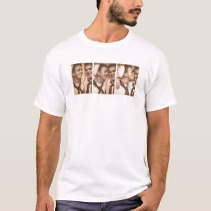 Vintage Gay Men Sailors Kiss Navy DADT T-Shirt