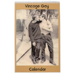 Vintage Gays Calendar at Zazzle