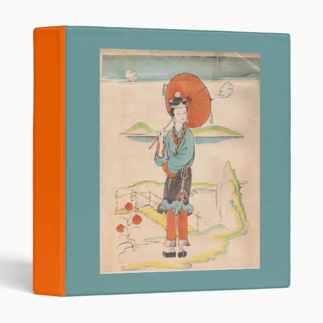 Vintage Geisha Binder (Front/Spine)