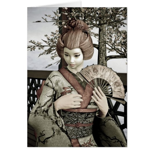 Vintage Geisha Cards (Front)