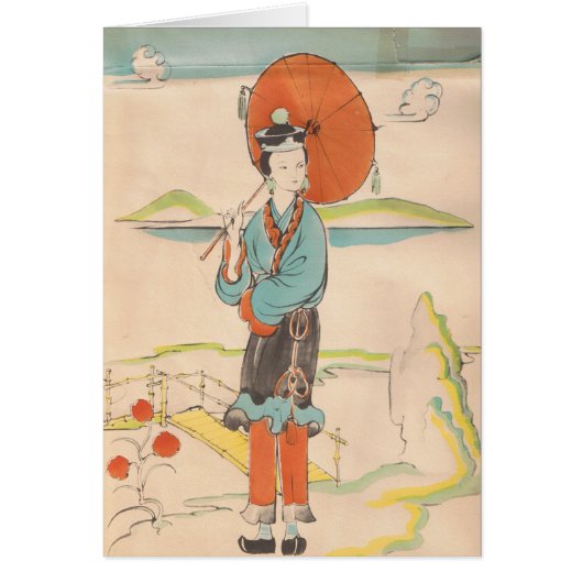 Vintage Geisha Cards (Front)